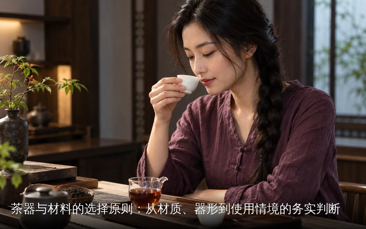 茶器与材料的选择原则：从材质、器形到使用情境的务实判断